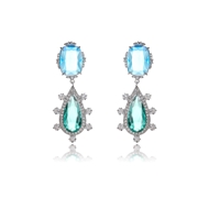 Show details for Copper or Brass Rhinestone Chandelier Earrings at Great Low Price Show details for Copper or Brass Rhinestone Chandelier Earrings at Great Low Price