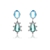 Picture of Copper or Brass Rhinestone Chandelier Earrings at Great Low Price