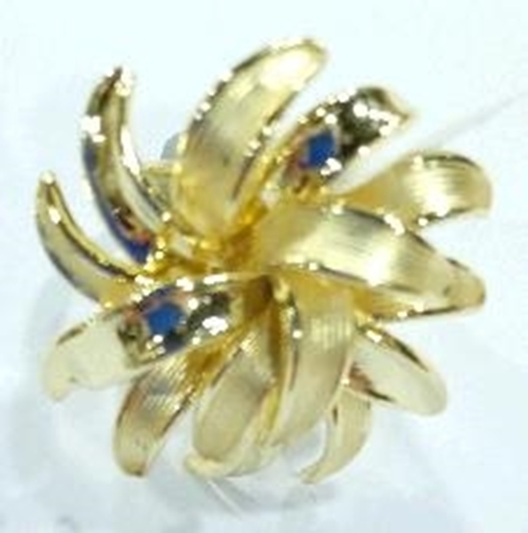 Picture of Hypoallergenic Colorful Gold Plated Cocktail Ring with Easy Return