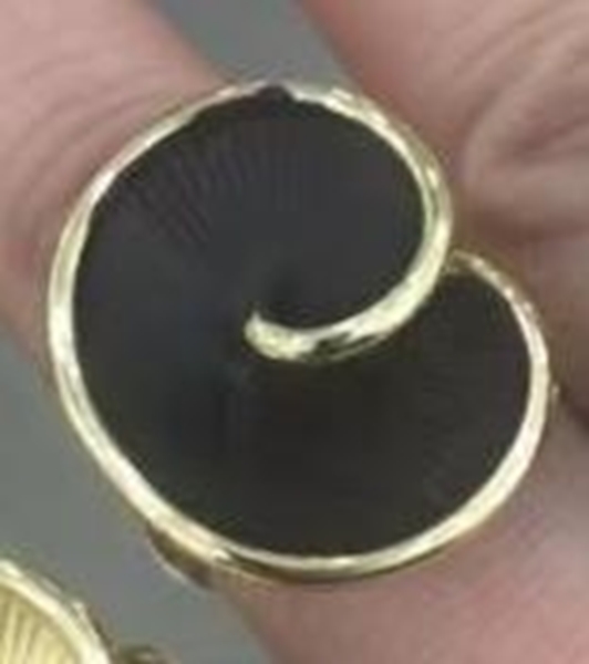 Picture of Gold Plated Opal Cocktail Ring at Super Low Price