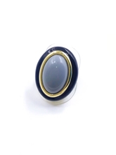 Show details for Resin Gold Plated Fashion Ring with Fast Delivery