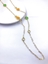 Show details for Sparkly Work Zinc Alloy Long Chain Necklace