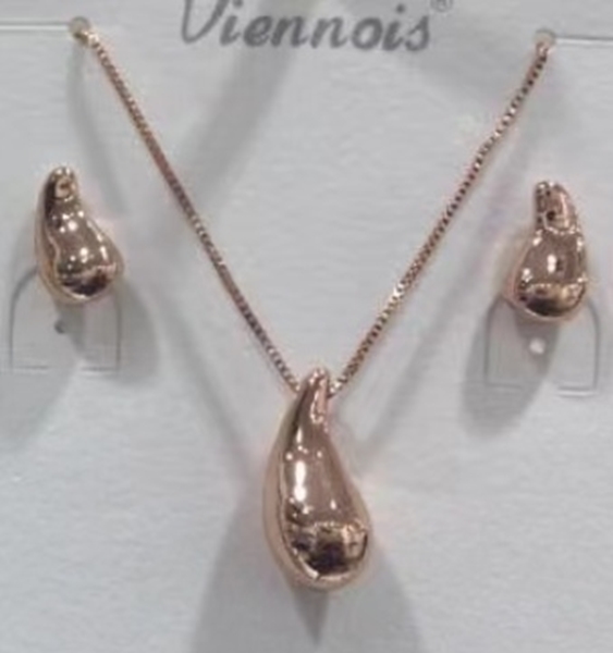 Picture of Work Simple 2 Piece Jewelry Set with Beautiful Craftmanship