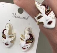 Show details for Great Opal Simple 2 Piece Jewelry Set