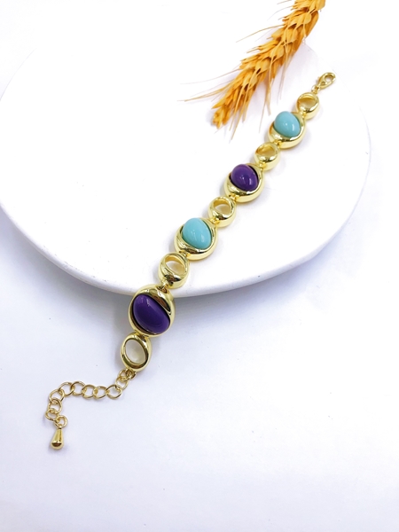 Picture of Classic Gold Plated Fashion Bracelet with Beautiful Craftmanship