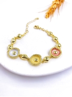 Show details for Pretty Wedding Gold Plated Fashion Bracelet